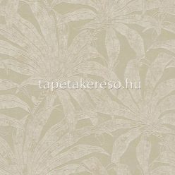   AS Creation Jade habos, vlies anyagú beige, keki színű leveles modern tapéta
