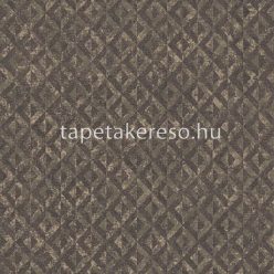   AS Creation Jade habos, vlies anyagú barna színű koptatott, geometriai modern tapéta