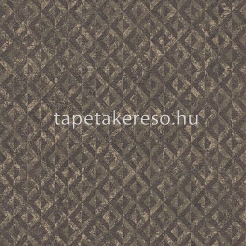AS Creation Jade habos, vlies anyagú barna színű koptatott, geometriai modern tapéta