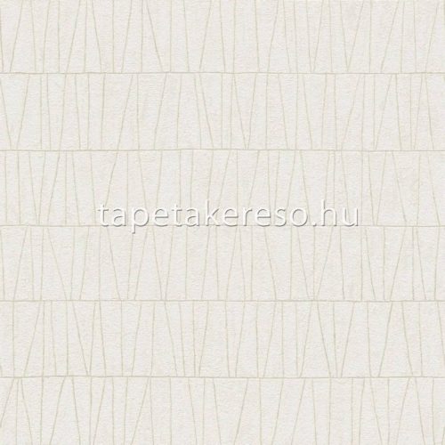 AS Creation Jade habos, vlies anyagú fehér, zöld színű vonalas, geometriai modern tapéta