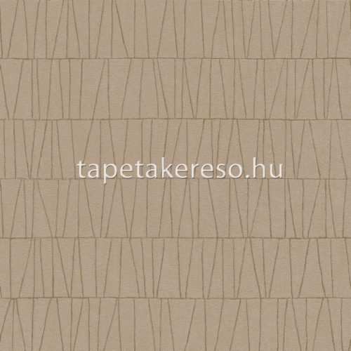 AS Creation Jade habos, vlies anyagú barack színű vonalas, geometriai modern tapéta