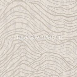   AS Creation Jade habos, vlies anyagú beige, törtfehér, gyöngyház színű hullámos modern tapéta