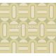 AS Creation Retro Chic vlies, vinyl anyagú beige, zöld színű geometriai retro tapéta