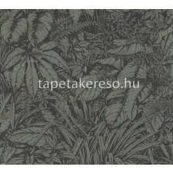   AS Creation Smart Surfaces vlies, vinyl anyagú fekete, barna, zöld színű leveles modern tapéta