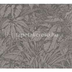   AS Creation Smart Surfaces vlies, vinyl anyagú szürke, beige színű leveles modern tapéta