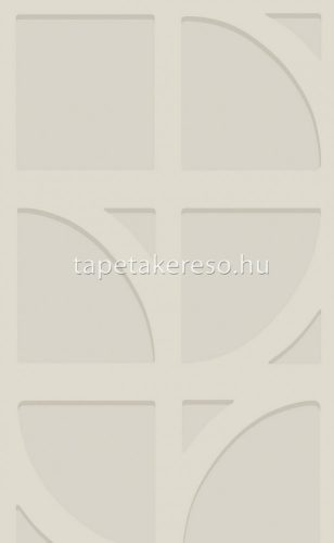 Eijffinger Bold vlies anyagú homok, gyöngyház színű geometriai modern tapéta