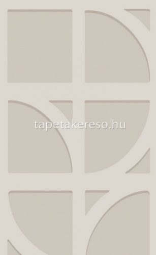 Eijffinger Bold vlies anyagú szürke, gyöngyház színű geometriai modern tapéta