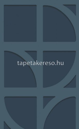 Eijffinger Bold vlies anyagú kék, fekete színű geometriai modern tapéta