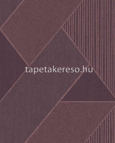 Eijffinger Bold vlies anyagú bordó, rózsaszín, gyöngyház színű geometriai modern tapéta