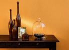 Arte Flamant Suite 1 vlies anyagú mustársárga színű egyszínű, struktúrált modern tapéta