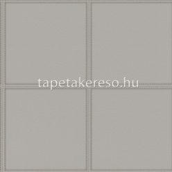   Rasch Club vlies, vinyl anyagú szürke színű bőrhatású, geometriai modern tapéta