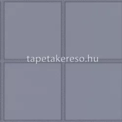   Rasch Club vlies, vinyl anyagú kék színű bőrhatású, geometriai modern tapéta