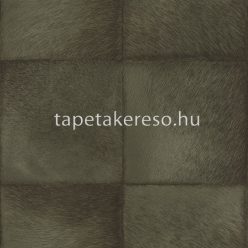   Rasch Club vlies, vinyl anyagú zöld, szürke színű szőrminta, geometriai modern tapéta