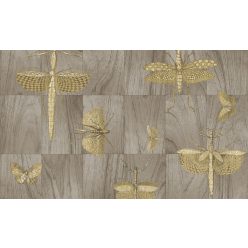   Arte Ligna vlies anyagú arany, szürke színű állatos modern tapéta