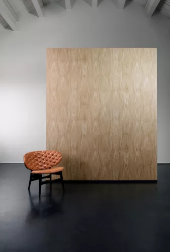 Arte Ligna vlies anyagú arany, csillámos színű famintás modern tapéta