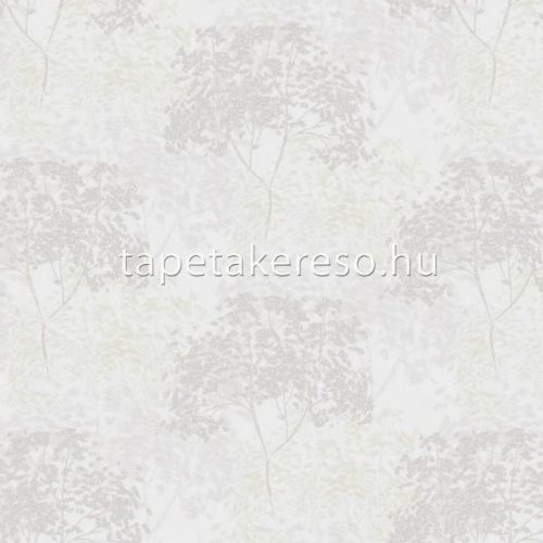 Sintra Sherwood habos, vlies anyagú fehér, beige, csillámos színű fás retro tapéta