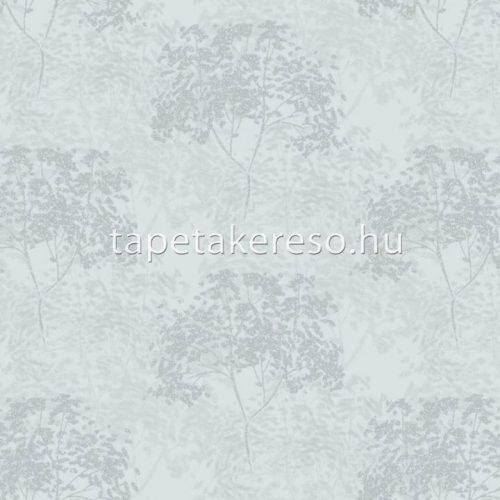 Sintra Sherwood habos, vlies anyagú fehér, szürke, csillámos színű fás retro tapéta