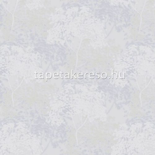 Sintra Sherwood habos, vlies anyagú szürke, beige, fehér, csillámos színű fás retro tapéta
