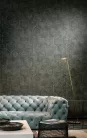 Arte Ligna vlies anyagú szürke, kék színű geometriai modern tapéta
