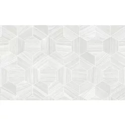   Arte Ligna vlies anyagú szürke, ezüst színű geometriai modern tapéta