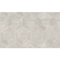   Arte Ligna vlies anyagú szürke, ezüst színű geometriai modern tapéta
