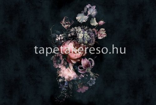 Arte Ligna vlies anyagú szürke, csillámos színű madaras modern tapéta