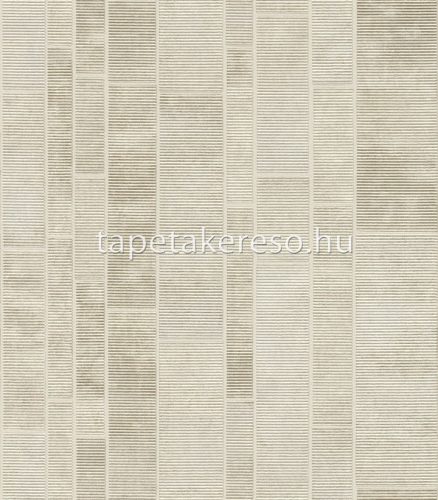 Rasch Factory IV vlies, vinyl anyagú törtfehér, gyöngyház, beige, barna színű geometriai modern, indusztriális tapéta