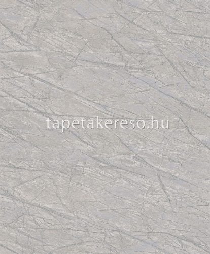 Rasch Factory IV vlies, vinyl anyagú szürke, ezüst színű vonalas, márványos modern, indusztriális tapéta