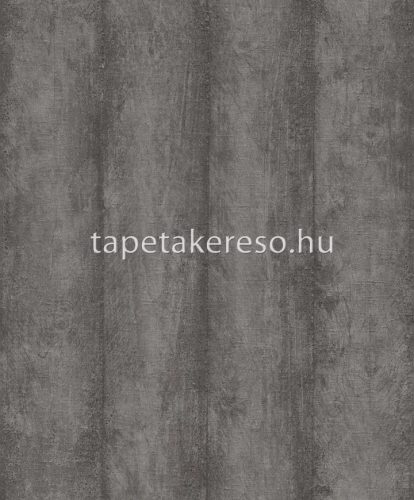 Rasch Factory IV vlies, vinyl anyagú szürke színű csíkos, betonhatású, famintás modern, indusztriális tapéta