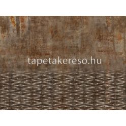   Rasch Factory 5 vlies anyagú barna színű betonhatású, geometriai modern, industrial tapéta
