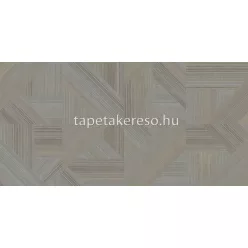   Cristiana Masi Terra vlies, vinyl anyagú kék, barna színű geometriai, struktúrált modern tapéta