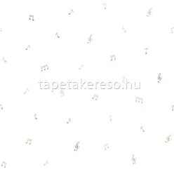   ICH Pippo papír anyagú fehér, sárga, szürke színű zenés gyerek tapéta