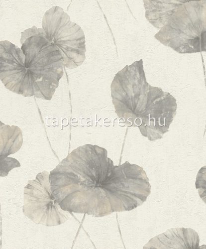 Rasch Andy Wand habos, vlies anyagú barna, szürke színű virágos modern tapéta