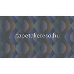   Sintra Evora vlies, vinyl anyagú szürke, kék, zöld, sárga, csillámos színű hullámos modern tapéta