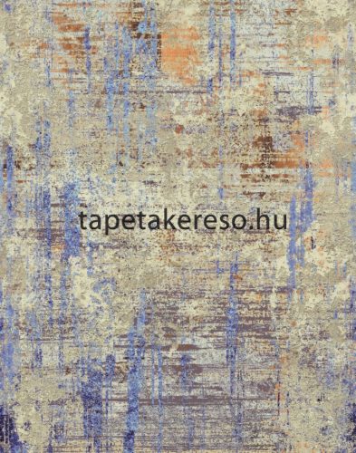 Marburg Gallery vlies, vinyl anyagú lila, sárga, barna színű foltos, koptatott modern poszter