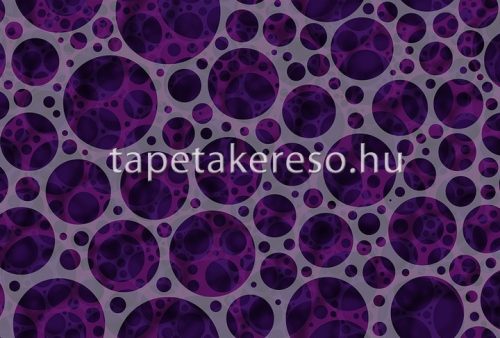 Architects Paper AP Digital 2 vlies anyagú lila színű pöttyös modern poszter