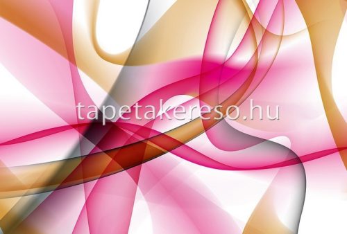 Architects Paper AP Digital 2 vlies anyagú fehér, szürke, barna, pink színű absztrakt modern poszter