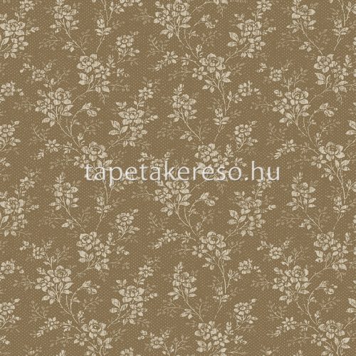 Boras Woodland vlies anyagú barna, beige színű virágos natural tapéta