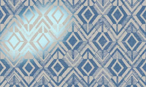 Arte Revera vlies anyagú szürke, kék színű geometriai modern tapéta