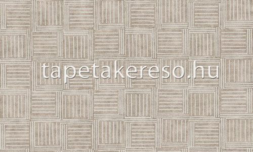 Arte Revera vlies anyagú szürke, ezüst színű kockás modern tapéta