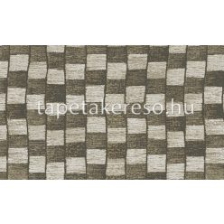   Arte Revera vlies, flock anyagú szürke, csillámos színű kockás modern tapéta