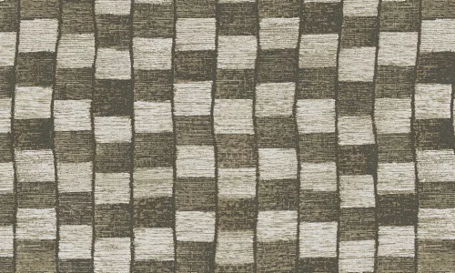 Arte Revera vlies, flock anyagú szürke, csillámos színű kockás modern tapéta