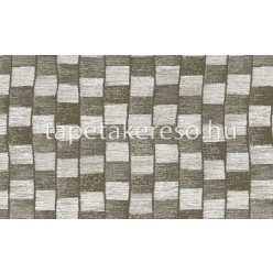   Arte Revera vlies, flock anyagú szürke, csillámos színű kockás modern tapéta