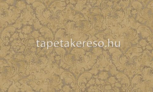Parato Eterna vlies, vinyl anyagú rozsdabarna, arany, csillámos színű koptatott, barokk modern tapéta