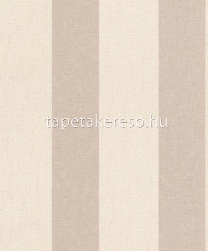 Rasch Florentine 3 vlies, vinyl anyagú beige színű csíkos, textilhatású modern, natural tapéta