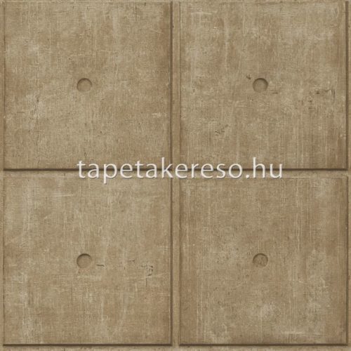 Rasch Factory 5 vlies, vinyl anyagú keki színű betonhatású, kockás, 3d modern, industrial tapéta