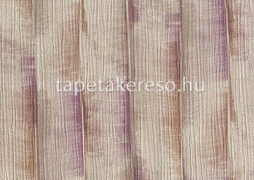 Jannelli & Volpi Primus vlies, vinyl anyagú beige, mályva, lila színű foltos, textilhatású klasszikus tapéta