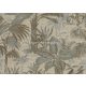 Jannelli & Volpi Forest vlies, vinyl anyagú barna, beige, szürke színű leveles, szövethatású modern tapéta
