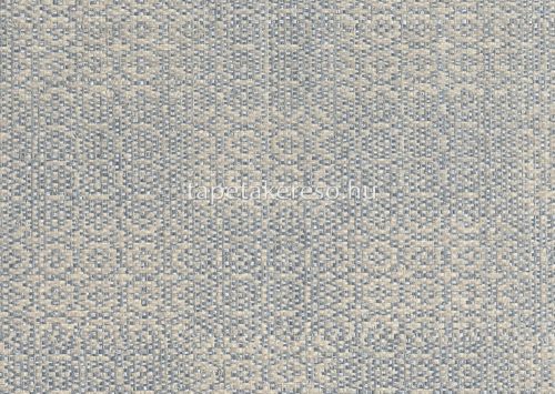 Jannelli & Volpi Forest vlies, vinyl anyagú ezüst, beige színű kockás, szövethatású modern tapéta