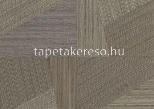 Jwall Straw vlies, vinyl anyagú keki, barna színű geometriai, struktúrált modern tapéta
